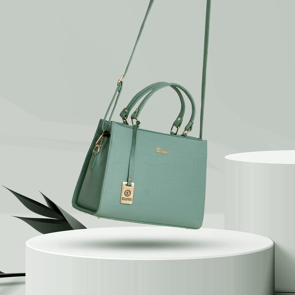 EXOTIC Studded hand bag for women