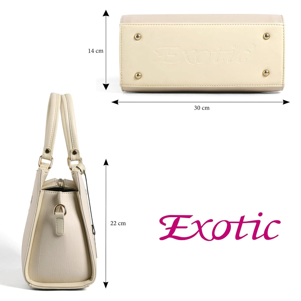 EXOTIC Studded hand bag for women