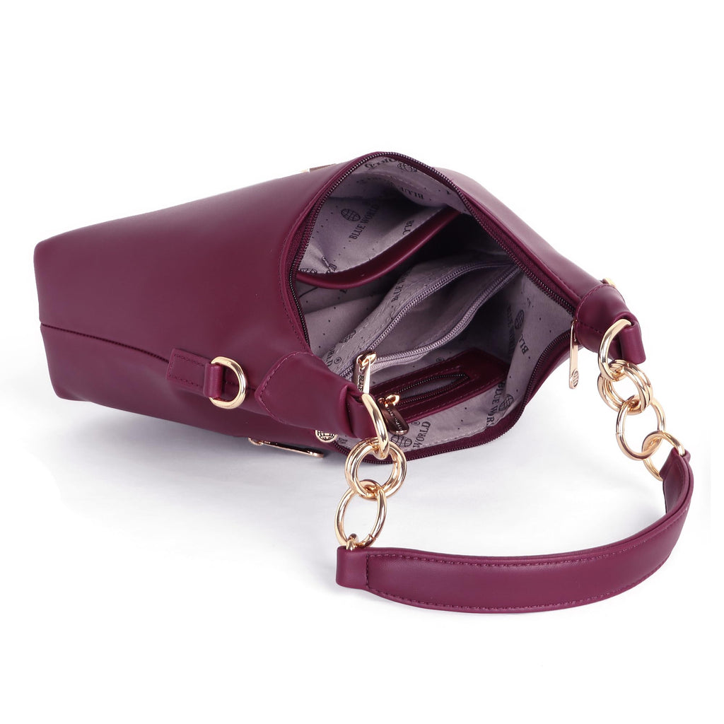 BLUE WORLD Texture Designs Sling/Shoulder bag for Women/Girls