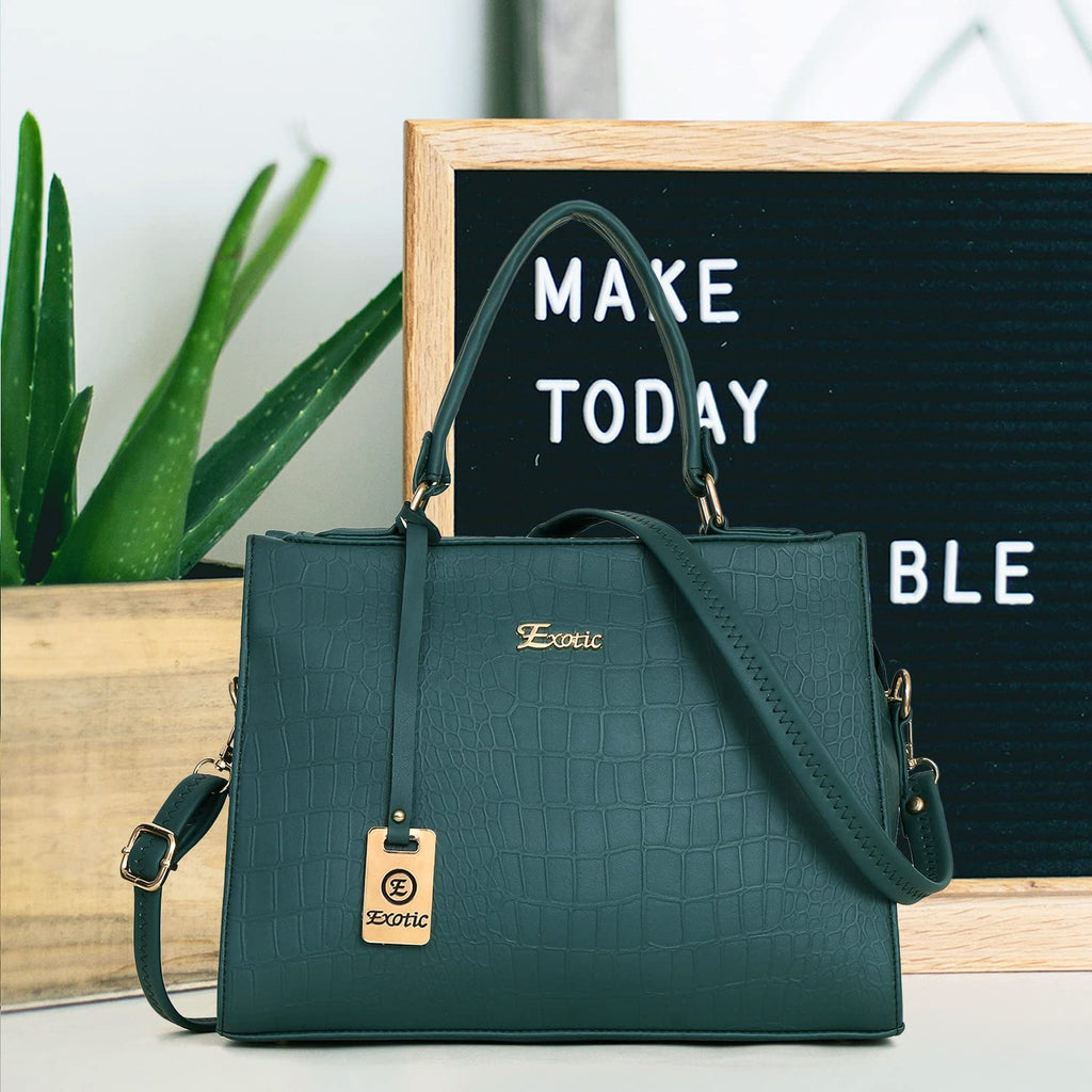 EXOTIC Studded hand bag for women