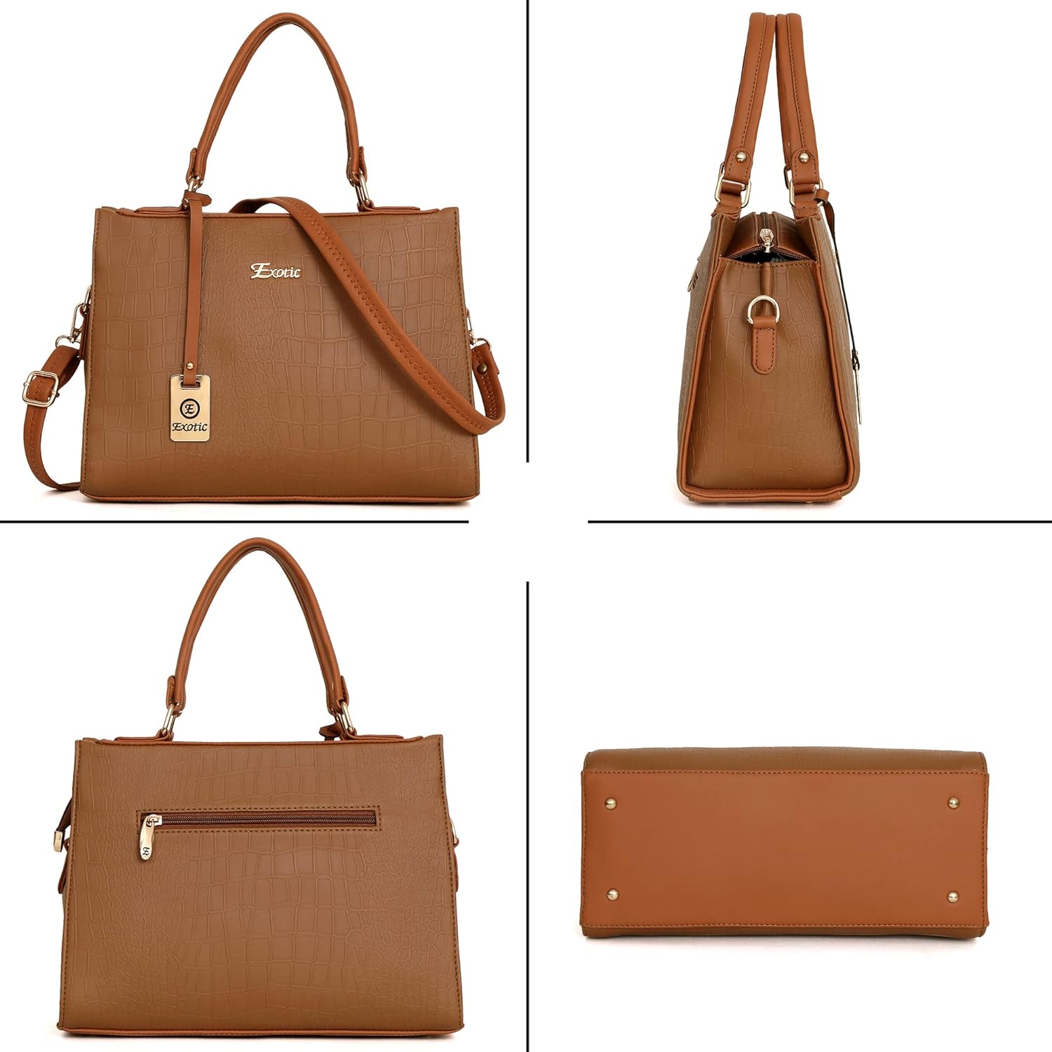 EXOTIC Studded hand bag for women