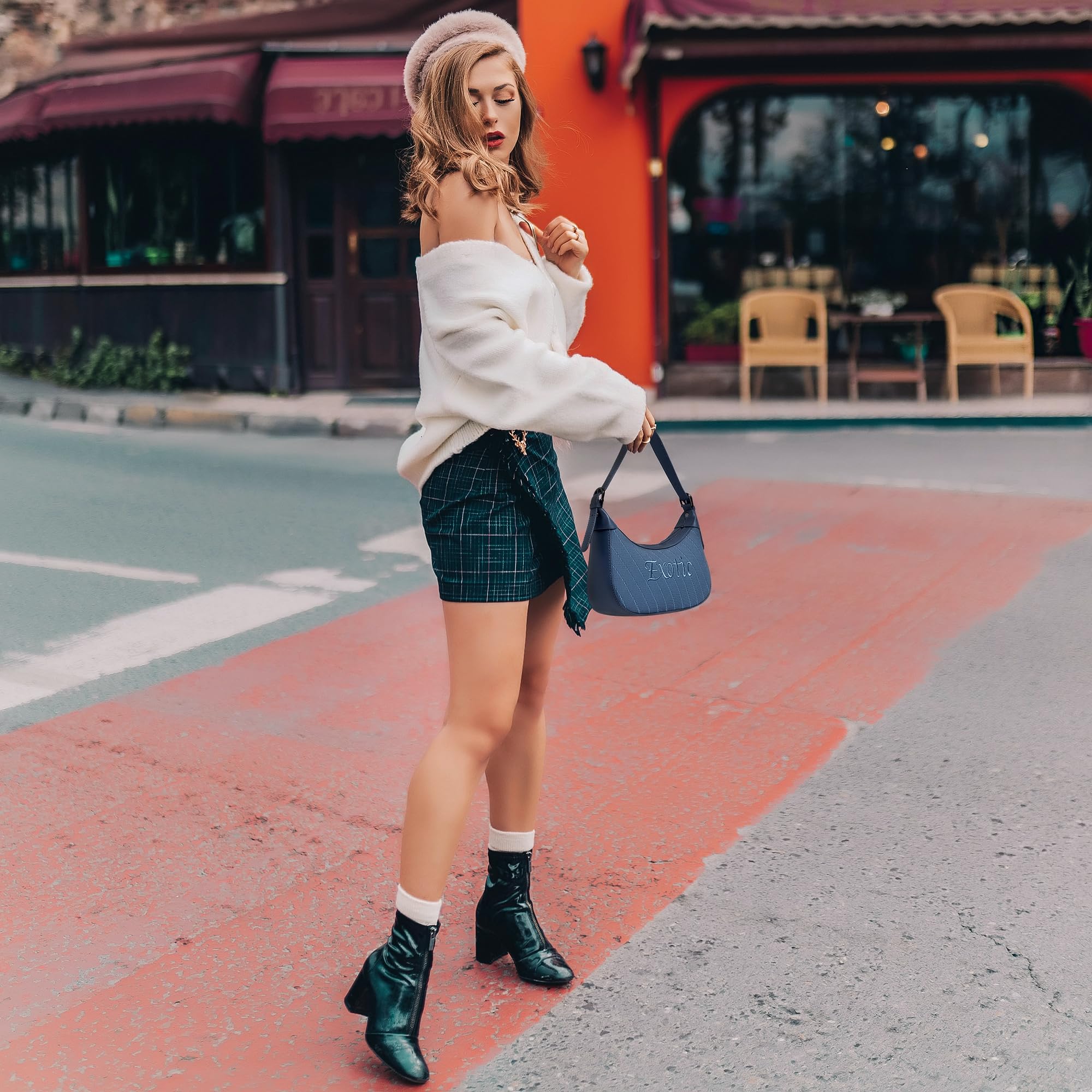 Lemura Curved Design That Adds a Modern and Chic Appearance is Sling Bag for Women